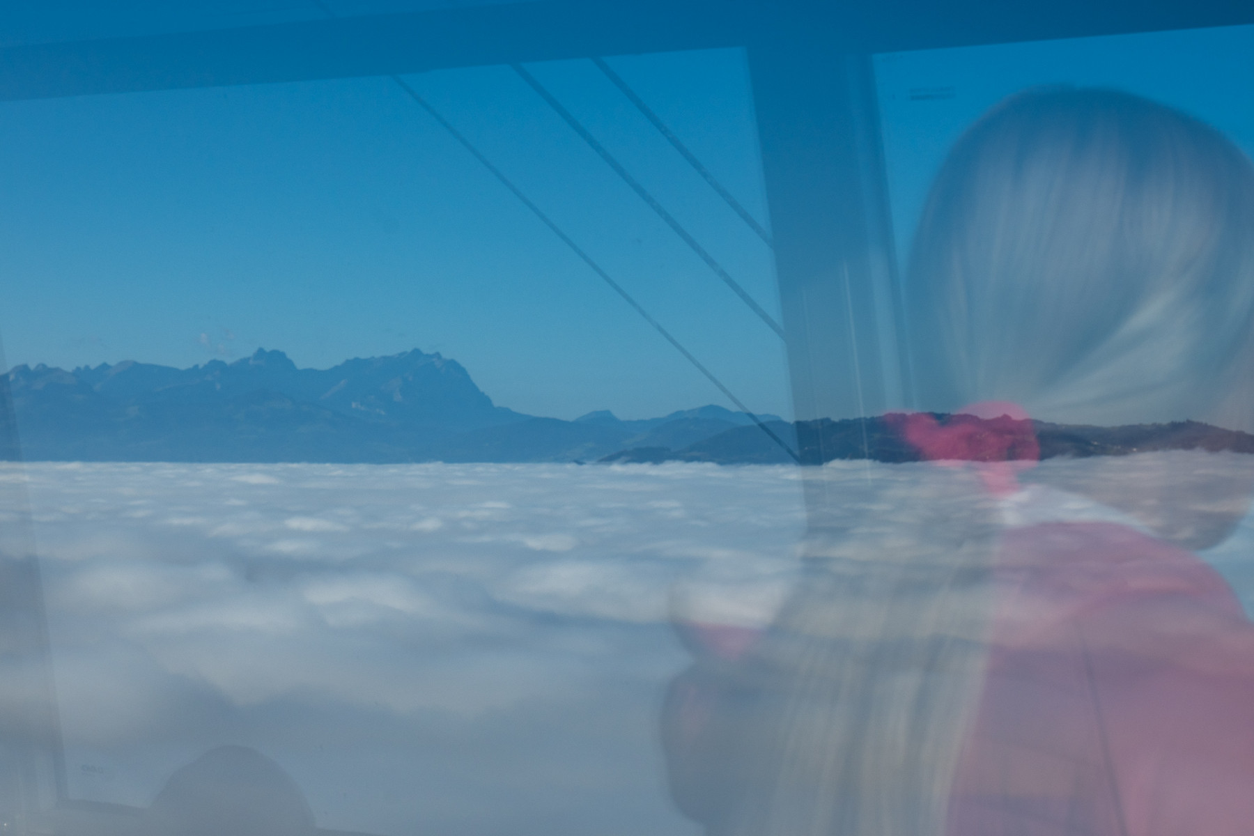 Nebel über dem Rheintal